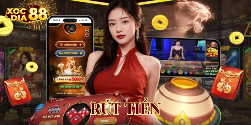 Các bước Rút Tiền